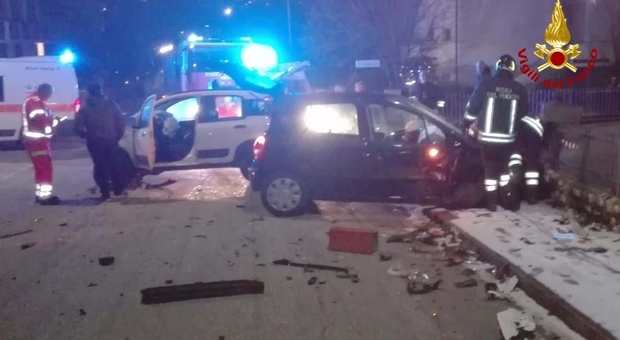 L'incidente di sabato sera a Serra de Conti
