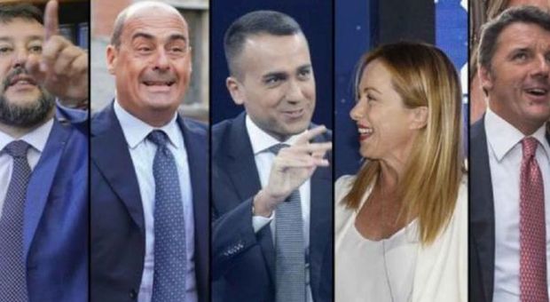 Sondaggi politici elettorali: scende la Lega, boom di Fratelli d'Italia