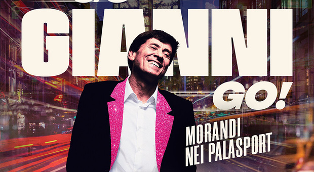 Gianni Morandi (con la scopa di Sanremo) presenta disco e tour: il 25 marzo al Palaprometeo di Ancona