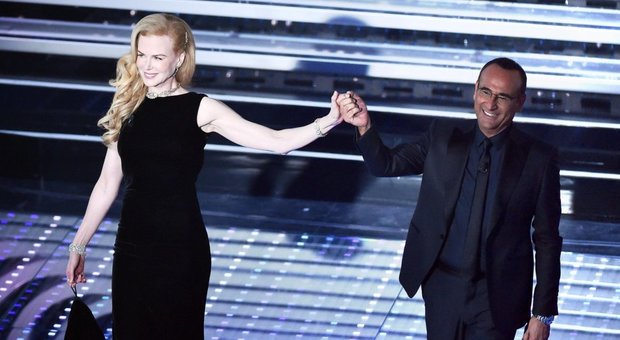 Sanremo, Nicole Kidman incanta: «Niente di più dolce dell'odore dei figli»