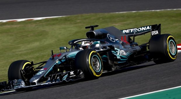 F1, Hamilton vince il GP del Giappone. Vettel solo sesto