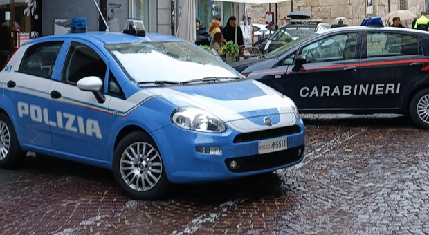 Polizia e carabinieri (foto di archivio)