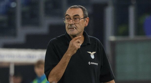 Lazio, Sarri: «Soddisfatto della partecipazione della squadra. Milinkovic ha un problema alla caviglia»