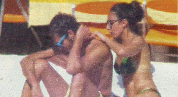 Valentino Rossi e Marwa Klebi in barca