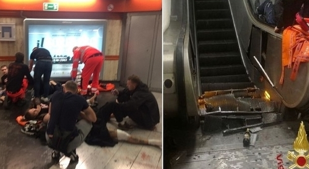 Roma, scale crollate in metro: tre manager nel mirino per disastro colposo