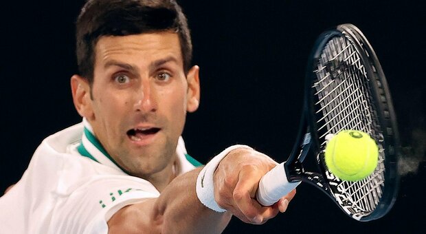Il tennista serbo Novak Djokovic