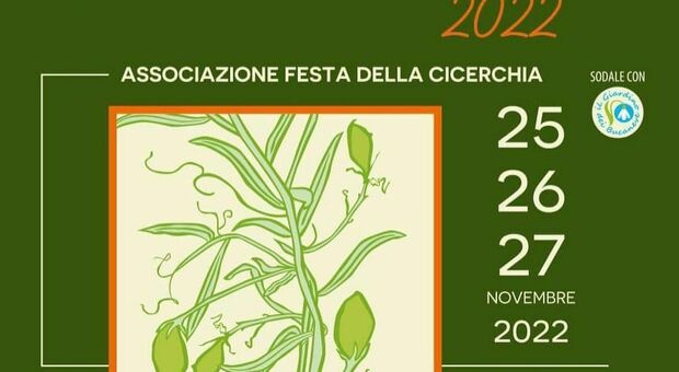 Serra de' Conti, torna la Festa della Cicerchia: tre giorni dedicati al legume "principe" delle Marche
