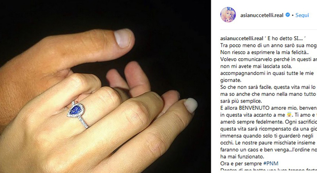 Asia Nucciatelli sposa a 21 anni, matrimonio con Gianfranco Battistini: «Moglie fra poco meno di un anno»