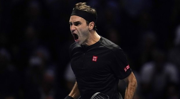 L'urlo di Roger Federer