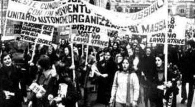 5 maggio 1979 Il corteo delle donne per il diritto di uscire senza subire molestie