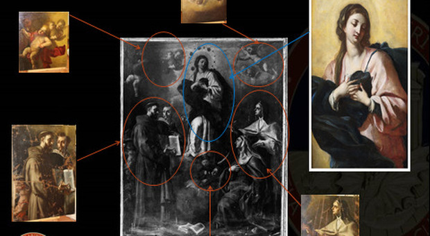 Benevento: trovate e restituite parti di un dipinto rubato in una chiesa
