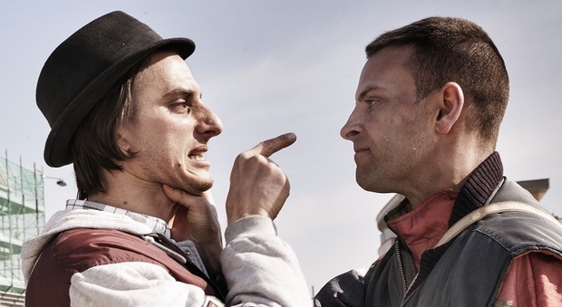 Luca Marinelli e Alessandro Borghi nel film "Non essere cattivo"