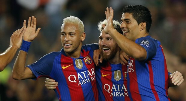 Messi-Neymar show, Barca forza 7 Il Bayern ne fa 5, Psg solo un pari
