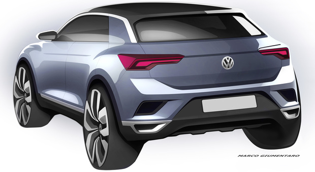 Come sarà il posteriore della nuova Volkswagen T-Roc