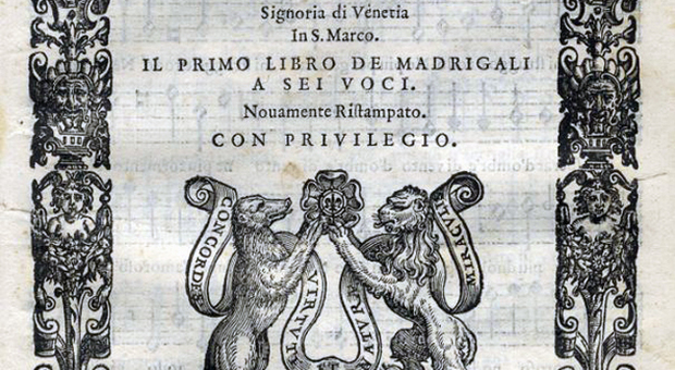 Madrigali veneziani del XVI secolo e un'epigrafe della Serenissima battuti all'asta
