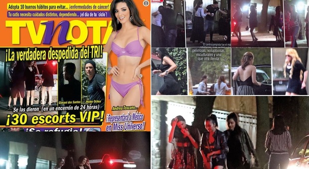 Mondiali, scandalo in Messico: per otto giocatori della nazionale un festino con 30 escort