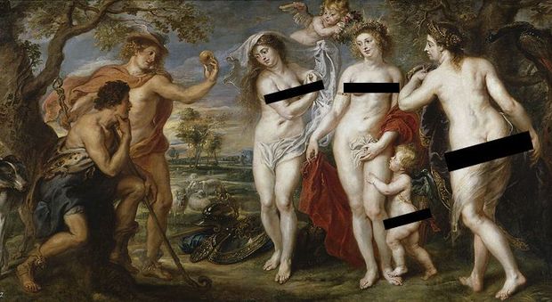 Facebook censura i nudi di Rubens, rivolta in Belgio