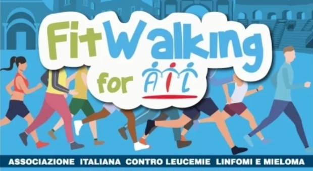 locandina Fitwalking for Ail