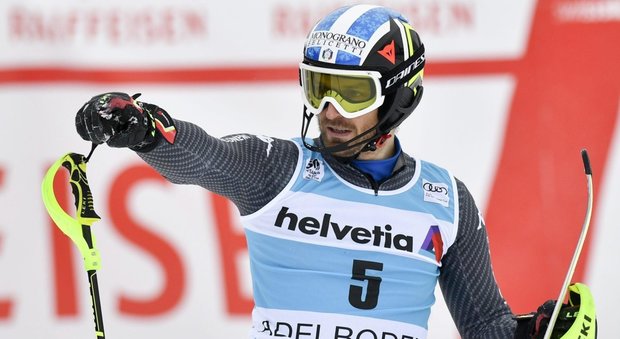 Coppa del Mondo, ancora un podio azzurro: Moelgg 2° in slalom ad Adelboden