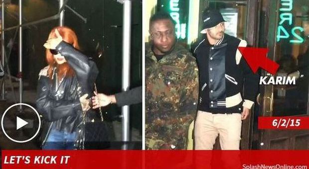 Rihanna e Benzema avvistati ancora insieme (TMZ - SplashNewsOnline.com)