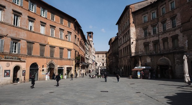 immagine Perugia si vuota il primo giorno di 