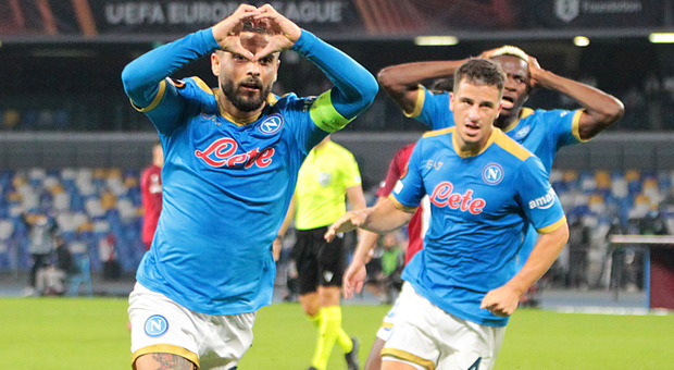 Napoli avanti nel segno di Insigne: «Penso solo ai gol, non al contratto»