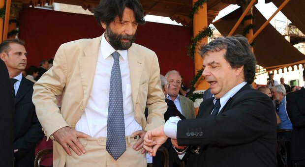 Massimo Cacciari con Renato Brunetta