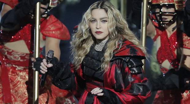 Madonna sul palco ad Auckland