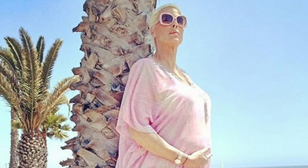 Brigitte Nielsen incinta