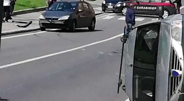 Civita Castellana, grave una donna per lo scontro tra due auto