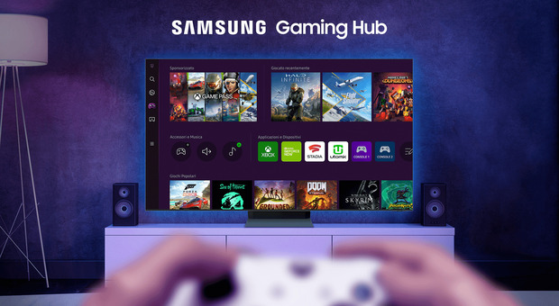 Xbox su Samsung Gaming Hub, la nuova piattaforma gaming in streaming disponibile sulla gamma di smart tv Samsung 2022