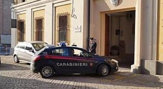La caserma dei carabinieri di Senigallia