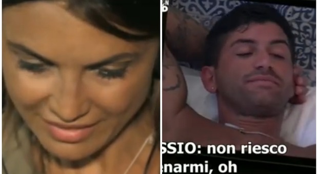 Temptation Island, Alessio Bruno ha tradito la fidanzata Valeria Bigella? Ecco l'indizio... (frame Mediaset)