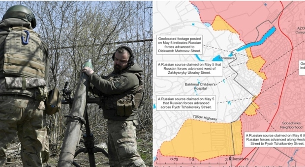 Guerra in Ucraina, Kiev avanza a Bakhmut: «Liberati oltre 2 km»