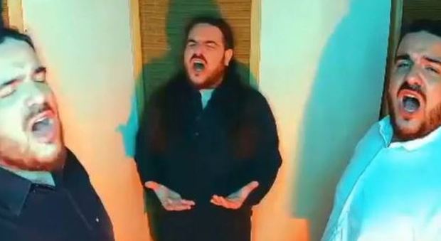 Alessandro Granato imita Il Volo nel video-parodia Gran Briatore