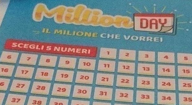 Million Day, i numeri vincenti di martedì 18 novembre 2019