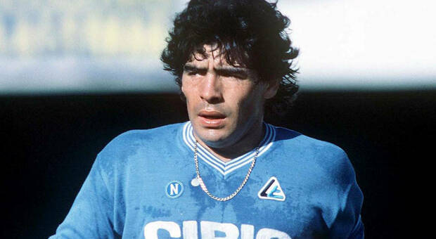 Diego Maradona a Napoli nel 1984/85