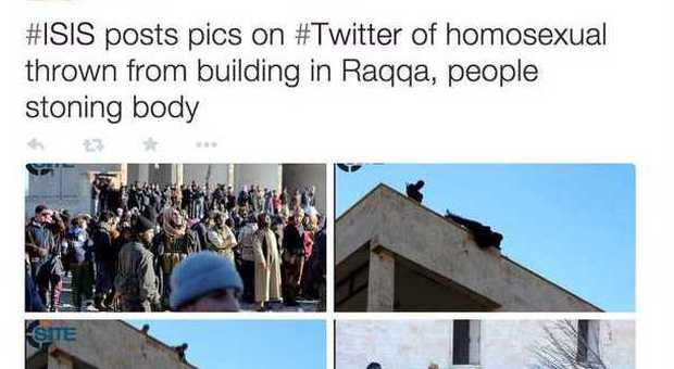 Isis choc, gay lanciato dal tetto e lapidato