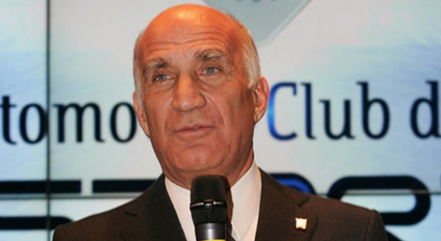 Il presidente dell'Aci, Angelo Sticchi Damiani
