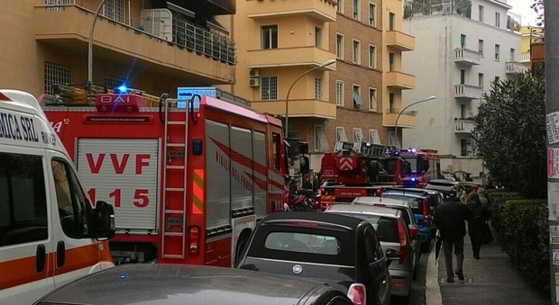 Roma, a fuoco appartamento a Parioli: vigili sul posto, strada chiusa
