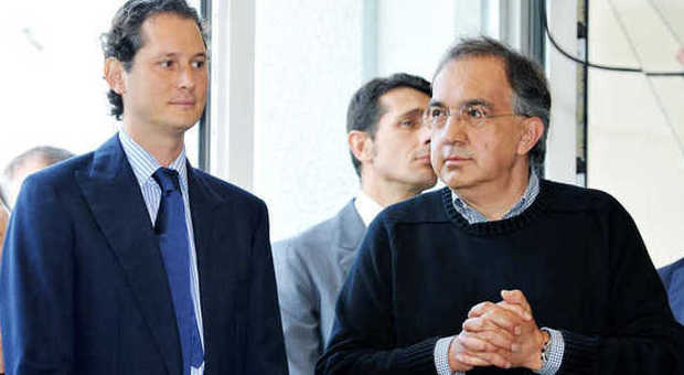 John Elkann e Sergio Marchionne, i massimi vertici di Fiat
