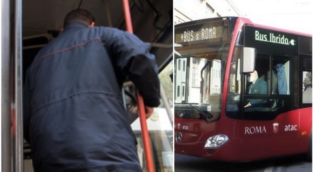 Roma, passeggero blocca il bus e minaccia l'autista: «Se riparti ti ammazzo». Poi ferma un automobilista e lo picchia