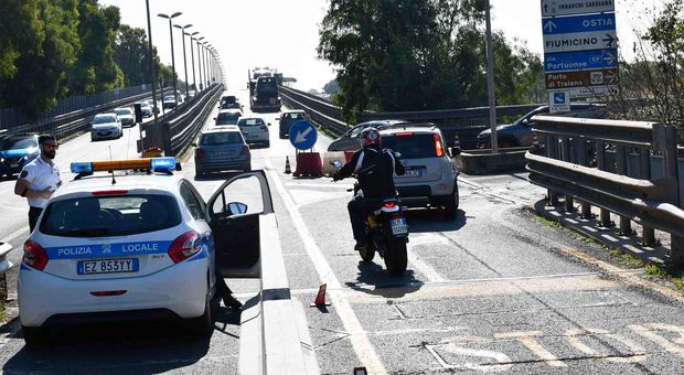 Traffico in tilt sulla Roma-Fiumicino per un incidente