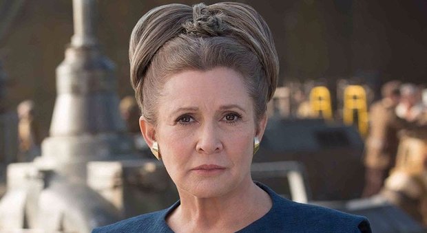 Carrie Fisher in "Star Wars"