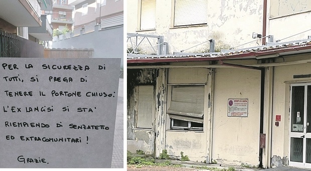 Ancona, l'ex Lancisi covo di sbandati: «Luci nell'ospedale fantasma, che paura vivere così»