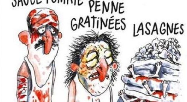 Charlie Hebdo, l'ambasciata francese: la vignetta non ci rappresenta