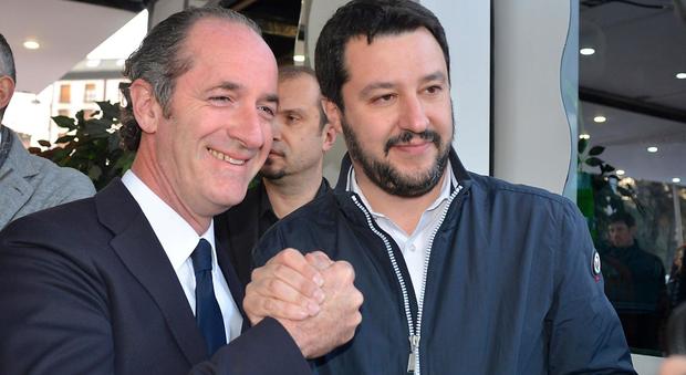 Vaccini, Salvini: «Sto con Zaia, non vorrei che Italia fosse cavia delle case farmaceutiche»