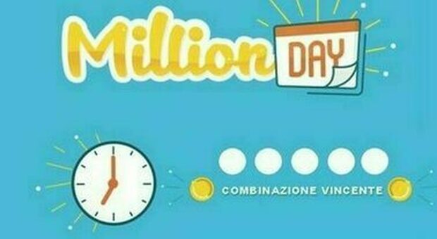 Million Day, estrazione dei cinque numeri di oggi domenica 17 ottobre 2021
