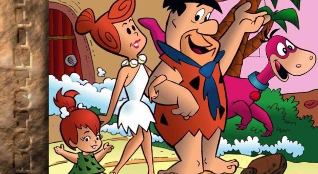 Con Ciottolina e Bam Bam tornano i Flintstones in tv a 60 anni dalla loro nascita: da lunedì su Sky “Yabba Dabba Dinosaurs”
