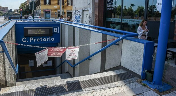 Metro B Roma, tratta Castro Pretorio-Laurentina chiusa dalle 21 dal 19 aprile al 4 giugno.